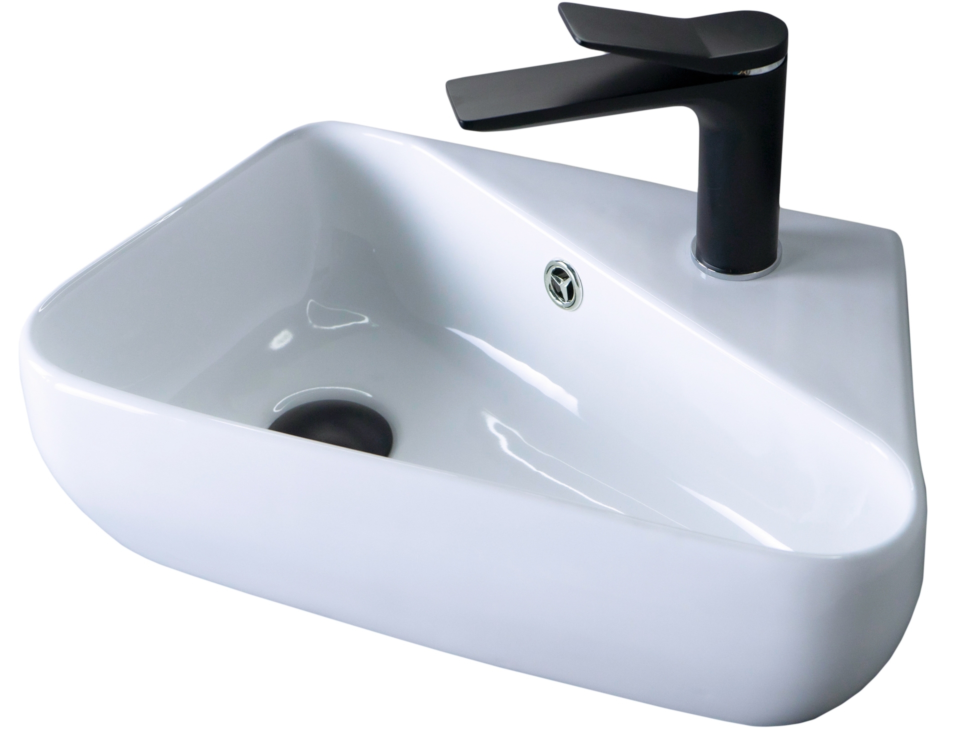 Раковина подвесная GID Suspendido N9275L 5x28 белая глянцевая чаша слева керамика 5000₽