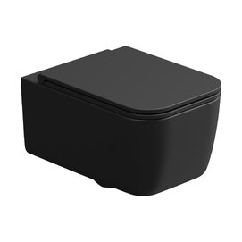 Подвесной унитаз GSG Ceramic Design Brio BRWCSO003 черный матовый