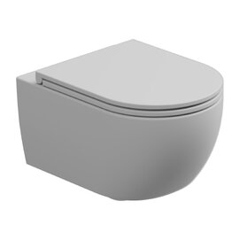 Подвесной унитаз GSG Ceramic Design Like RULKWCSOBI000/001FI белый, белый матовый
