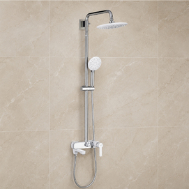 Фото Душевая стойка Gappo G03 G2403-8 хром/белый