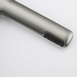 Фото Смеситель для раковины Gappo G52-8 G1052-89 оружейная сталь