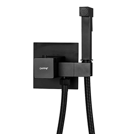 Гигиенический душ со смесителем Gappo G7207-60 термостатический, черный