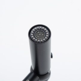 Фото Смеситель для кухни Gappo G99 G4399-86 с гибким изливом, под фильтр, черный