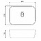 Фото Раковина накладная Gappo GT 48x37x13 см GT403 белый 1