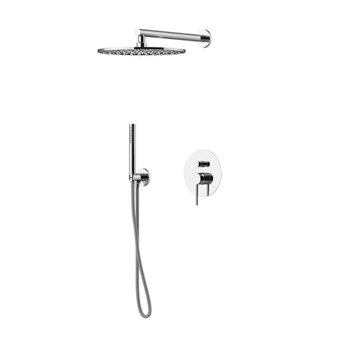 Встраиваемая душевая система Gattoni Circle one 9090PDC0 без излива хром 82072₽