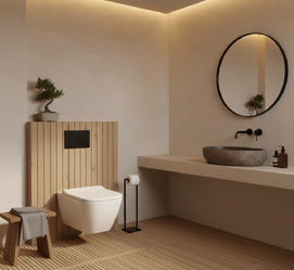 Фото Унитаз подвесной Geberit Smyle 500.683.00.2 безободковый, закрытая форма с сиденьем микролифт, быстросъемное