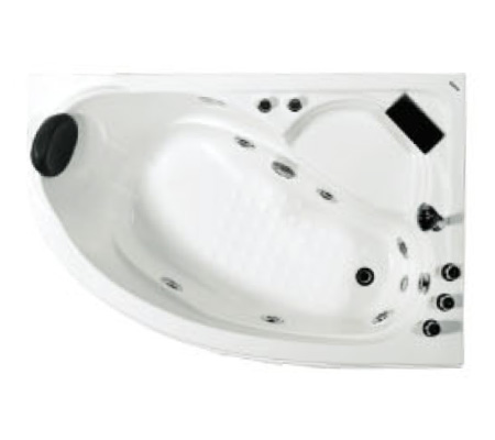 Ванна акриловая Gemy 150x100 G9009 B R белая, размер 150x100, цвет белый - фото 1