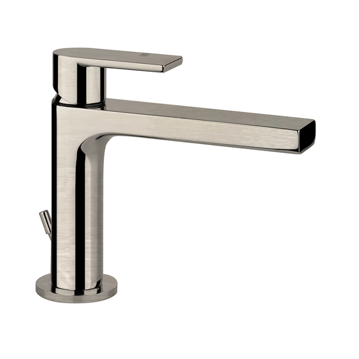 Смеситель для раковины Gessi Emporio Via Manzoni 38601149 с донным клапаном цвет Finox Brushed Nickel 53107₽