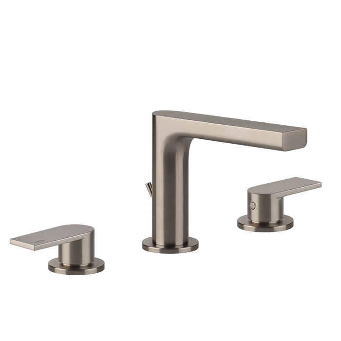 Смеситель для раковины Gessi Emporio Via Manzoni 38612149 с донным клапаном цвет Finox Brushed Nickel 89865₽