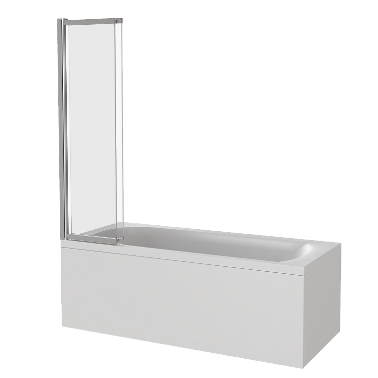 Шторка для ванны Good Door Screen SLR-80-C-CH, цвет хром ПД00116 - фото 2