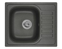 Кухонная мойка Granula 5801,Графит (черно-серый)