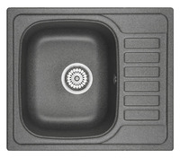 Кухонная мойка Granula 5801, Графит (черно-серый)