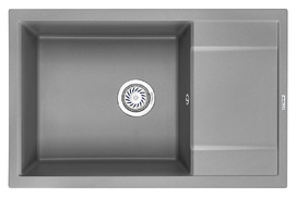 Кухонная мойка Granula 78 см 7805, АЛЮМИНИУМ