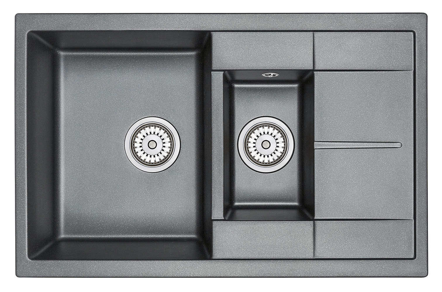 Кухонная мойка Granula 7802, Чёрный, цвет черный 7802, Черный - фото 3