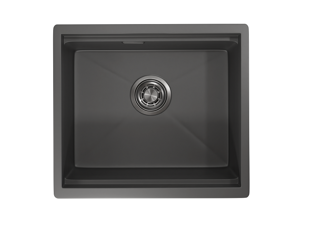 Кухонная мойка Granula Kitchen Space 50 см 5045U, ГРАФИТ МАТОВЫЙ