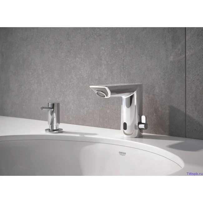 Смеситель для раковины Grohe Bau Cosmopolitan 36451000 хром - фото 6