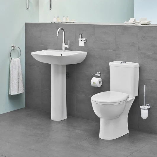 Унитаз напольный Grohe BauCeramic 39429000 белый 34435₽