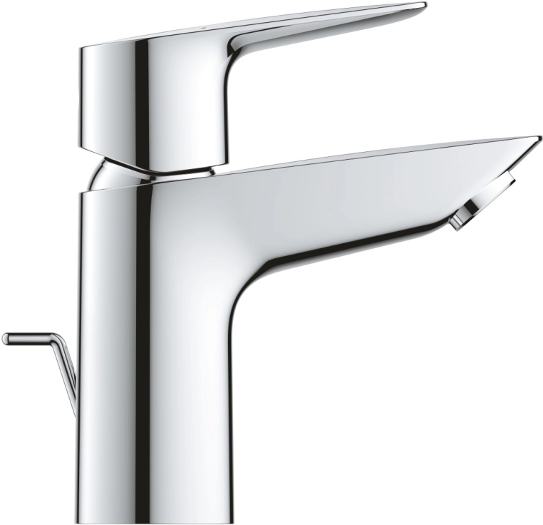 Смеситель для раковины Grohe BauEdge 23328001 хром, с донным клапаном - фото 2