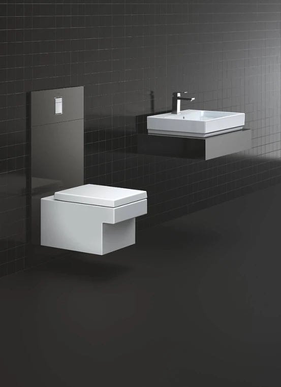 Раковина накладная Grohe Cube Ceramic 60 см 3947700H белая, цвет белый - фото 2