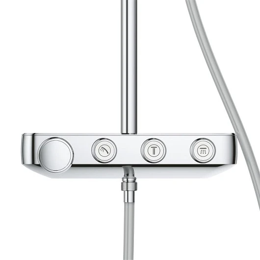 Душевая стойка Grohe Euphoria SmartControl 26507000 хром, со смесителем и термостатом - фото 3