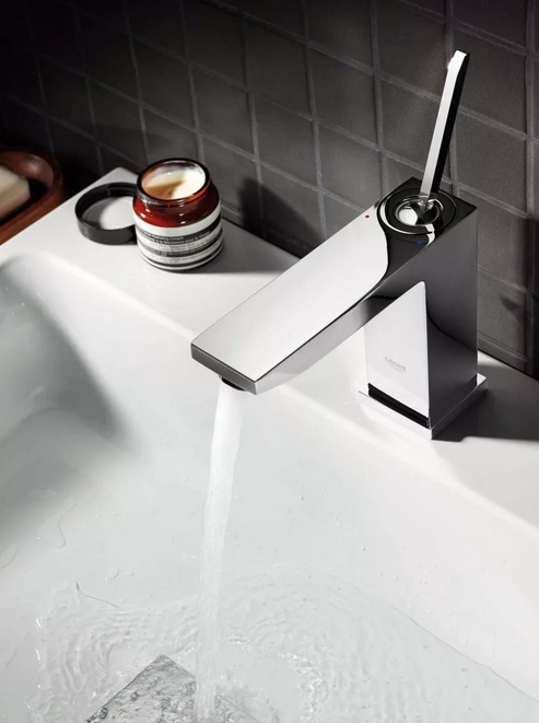 Смеситель для раковины Grohe Eurocube Joy 23658000, цвет хром - фото 4