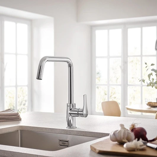 Смеситель для кухни Grohe Eurosmart 30567000 хром - фото 6