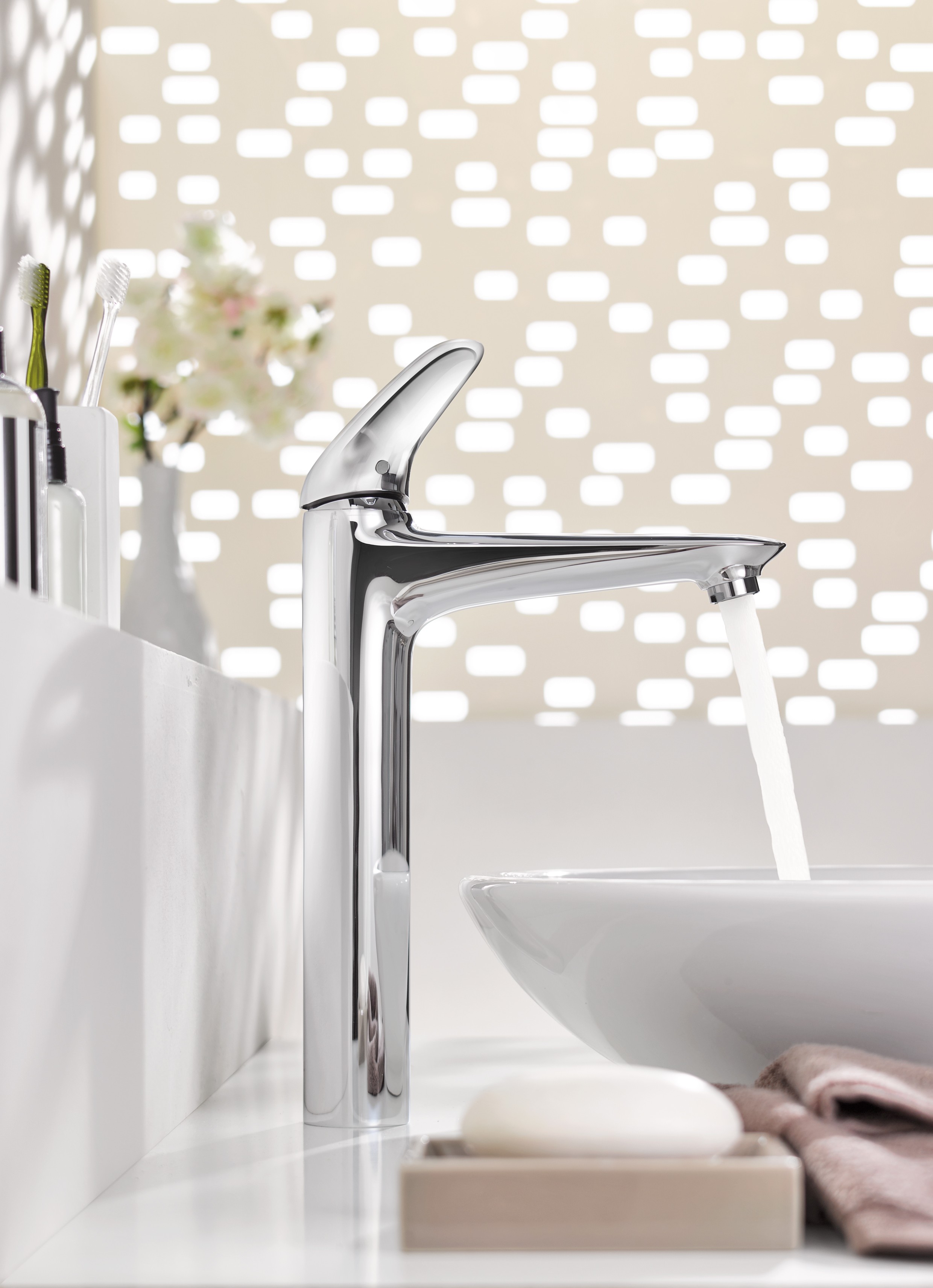 Смеситель для раковины Grohe Eurostyle 23719003, цвет хром - фото 2