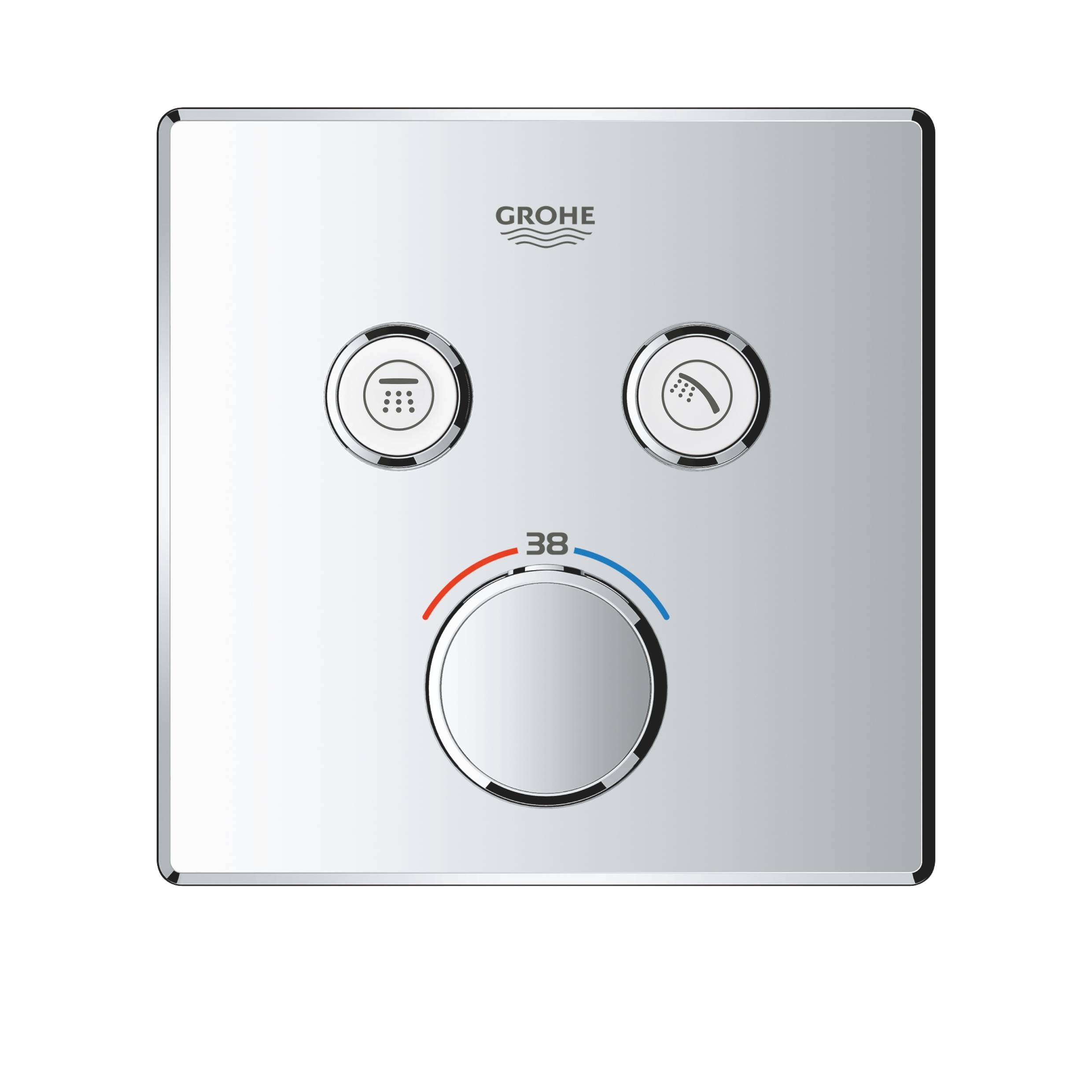 Смеситель для душа Grohe Grohtherm SmartControl 29124000, цвет хром - фото 2