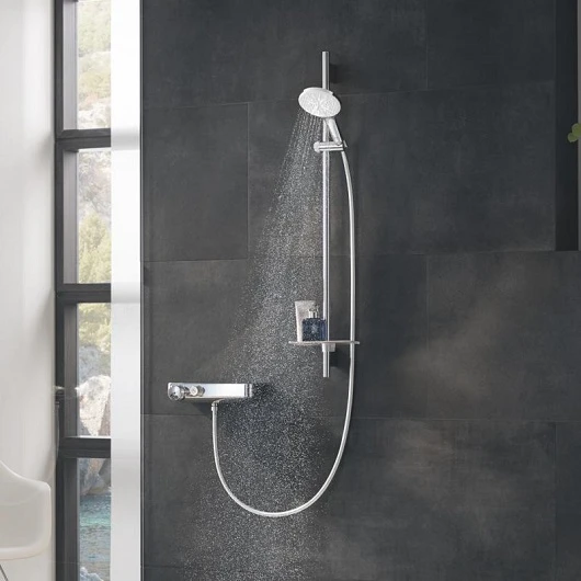 Душевой гарнитур Grohe Rainshower SmartActive 26594LS0 хром - фото 6