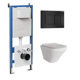 Комплект Унитаз подвесной с инсталляцией Grossman Classic 97.4440S.04.21M