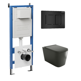 Комплект Унитаз подвесной с инсталляцией Grossman Classic 97.4441BMS.04.21M