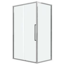 Душевой уголок Grossman Cosmo 100x80 120.K33.02.1080.10.00 без поддона, стекло прозрачное, профиль хром