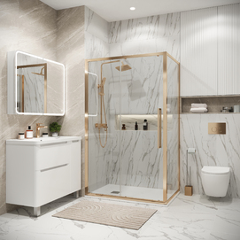 Душевой уголок Grossman Cosmo 120x80 120.K33.02.1280.32.00 без поддона, стекло прозрачное, профиль графит