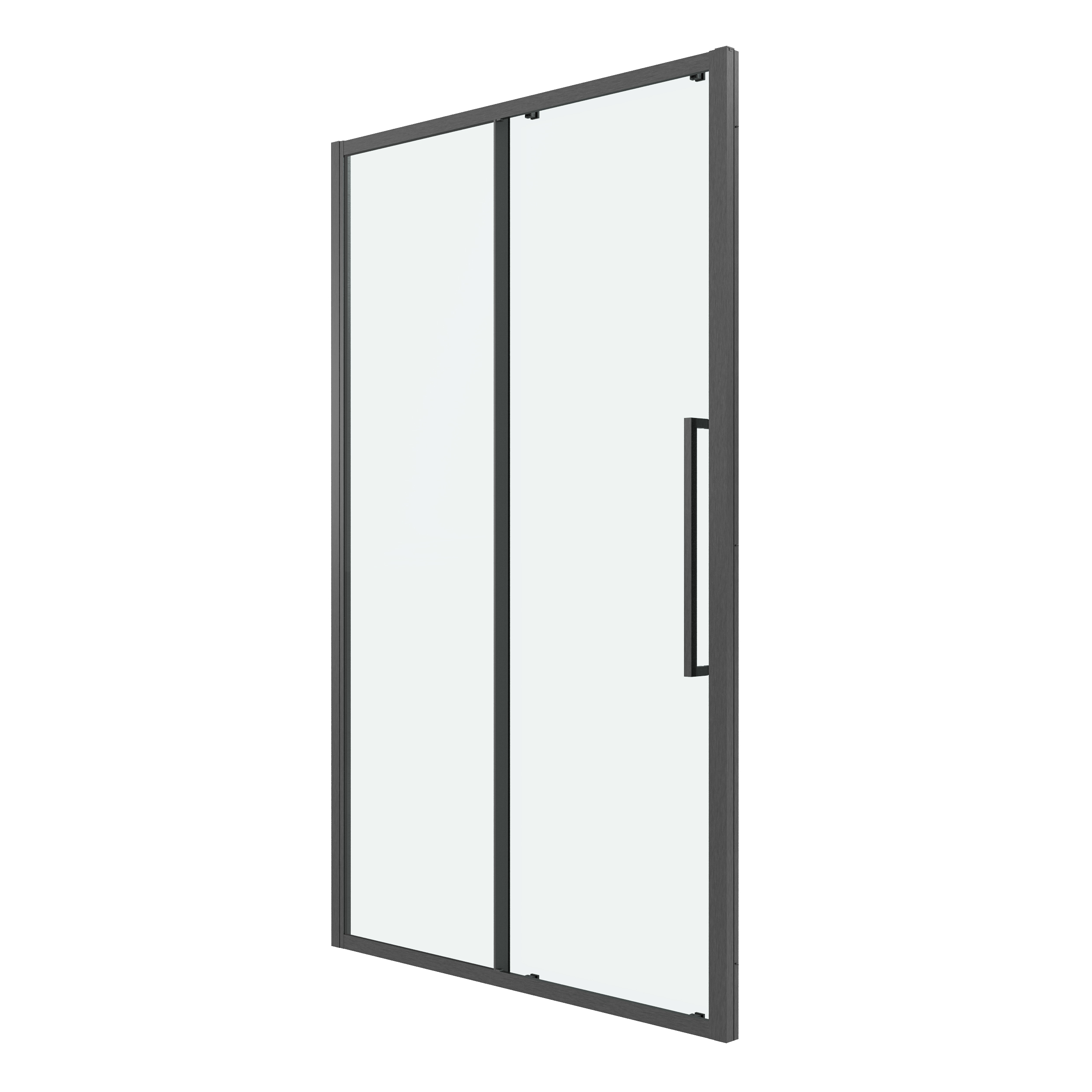 Душевая дверь Grossman Cosmo 140x195 100.K33.02.140.42.00 стекло прозрачное, профиль графит сатин