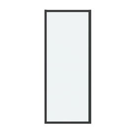 Боковая стенка Grossman Cosmo 80x195 200.K33.02.80.21.00 стекло прозрачное, профиль черный матовый