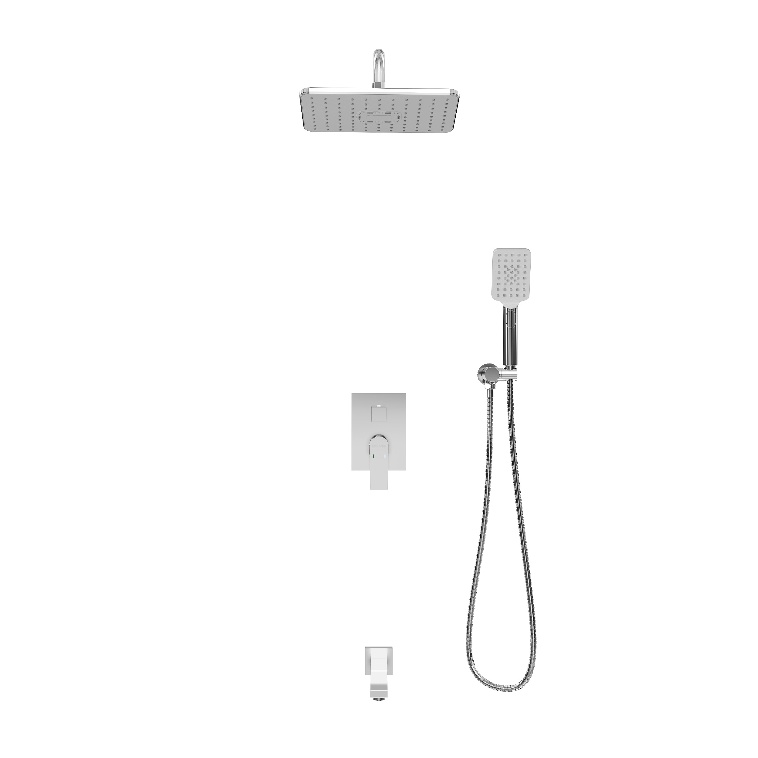 Встраиваемая душевая система Grossman Classic 501K3504100 хром глянцевый 16072₽