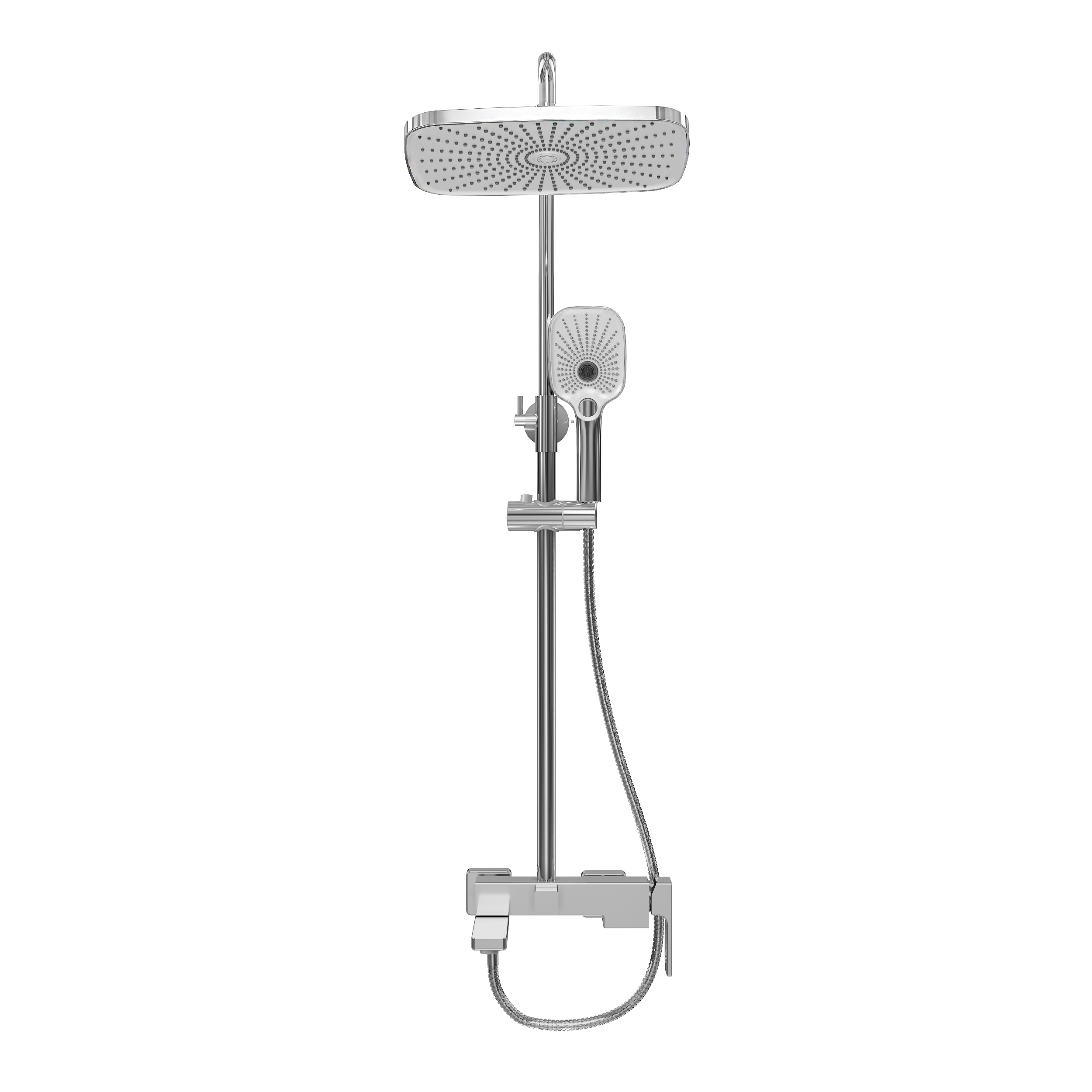 Душевая стойка Grossman Pragma 500K3503100 с изливом хром глянцевый 17444₽