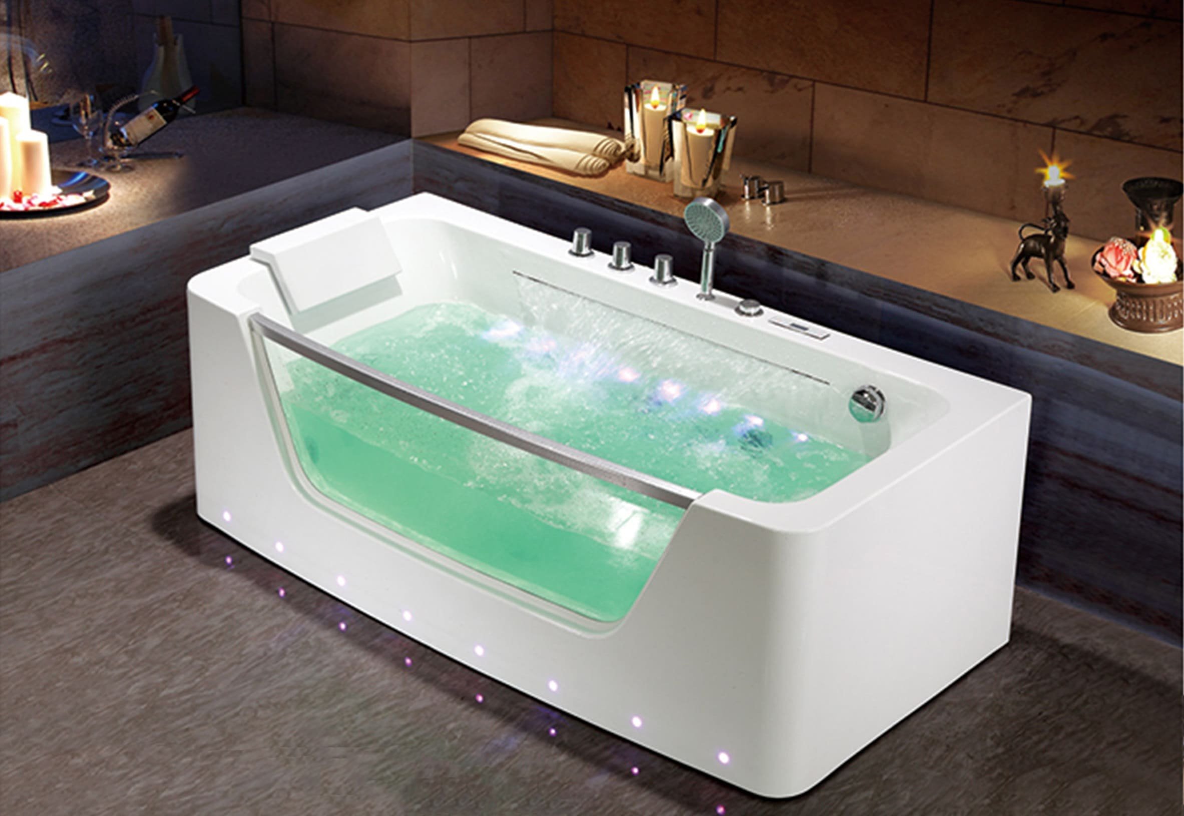 Гидромассажная ванна Grossman 150х85 GR-15085 с аэромассажем, размер 85х150, цвет белый - фото 2