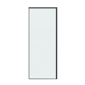 Боковая стенка Grossman Galaxy 80x195 200.K33.01.80.21.00 стекло прозрачное, профиль черный матовый