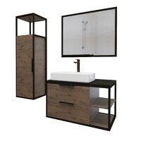 Мебель для ванной Grossman Лофт 90 см веллингтон