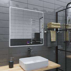 Зеркало с подсветкой Grossman Pragma-норма 80 см 188080 белое