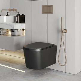 Подвесной унитаз Grossman Торнадо GR-4499BMSQ