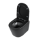 Фото Унитаз подвесной Grossman GR-4477BMSQ безободковый, с сиденьем микролифт, черный матовый 7