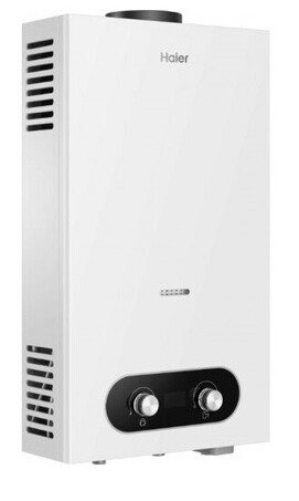 Водонагреватель проточный  Haier JSD_E GD0RJTM00RU газовый, белый