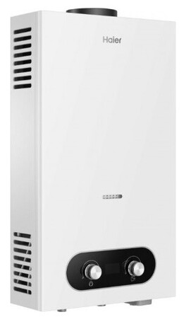 Водонагреватель проточный  Haier JSD_E GD0RJUM00RU газовый, белый