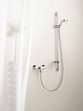 Фото Душевой гарнитур Hansgrohe Croma 100 мulti/Unica’C 65 см 27775000 хром