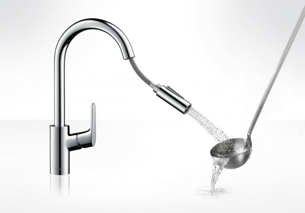 Смеситель для кухни Hansgrohe Focus 240 31815670
 черный - фото 2