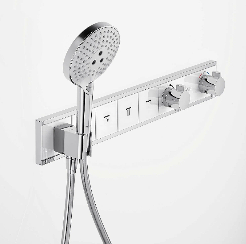 Термостат для душа Hansgrohe RainSelect 15357400
 белый, хром - фото 6