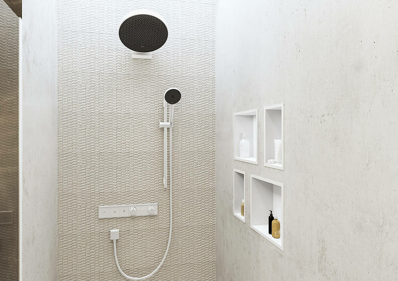 Термостат для душа Hansgrohe RainSelect 15380700 белый - фото 3