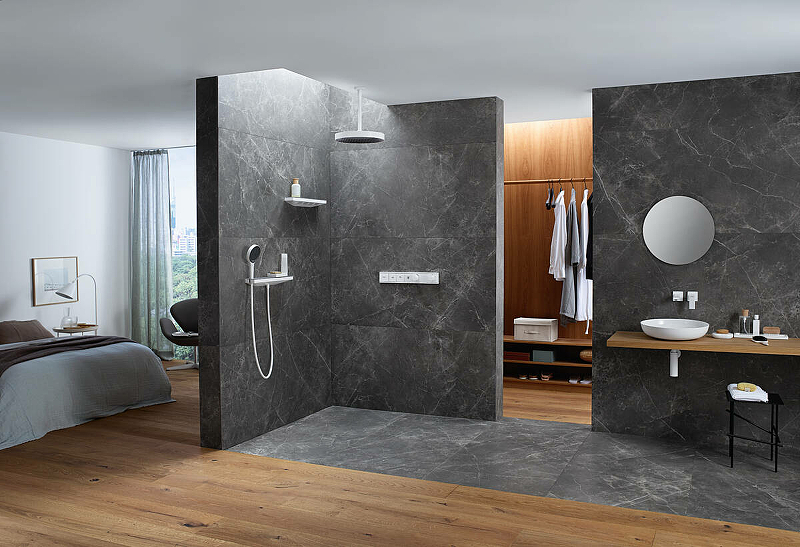 Термостат для душа Hansgrohe RainSelect 15381700
 белый - фото 2